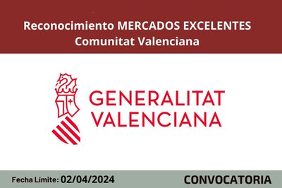Reconocimiento Mercados Excelentes de la Comunitat Valenciana