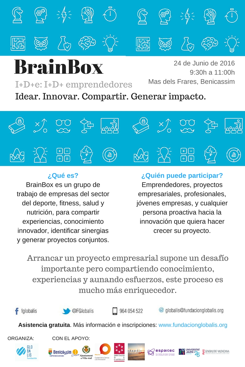 Brainbox: Idear. Innovar. Comparteix. Generar impacte.