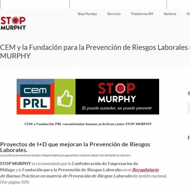 CEM y Fundacion para la PRL recomiendan STOP Murphy