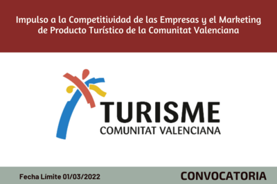 Impulso a la Competitividad de las Empresas y el Marketing de Producto Turstico de la Comunitat Valenciana