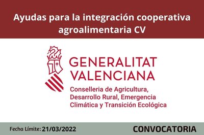 Ayudas integracin cooperativa agroalimentaria