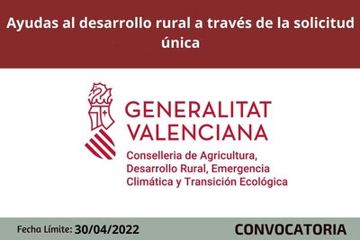 Ayudas al desarrollo rural a trav�s de la solicitud �nica