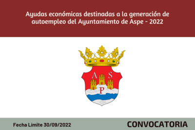 Ayudas econmicas destinadas a la generacin de autoempleo - ASPE - 2022