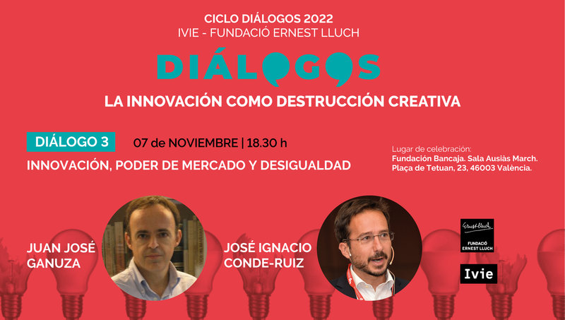 DILOGO 3: Innovacin, poder de mercado y desigualdad. Juan Jos Ganuza y Jos Ignacio Conde-Ruiz