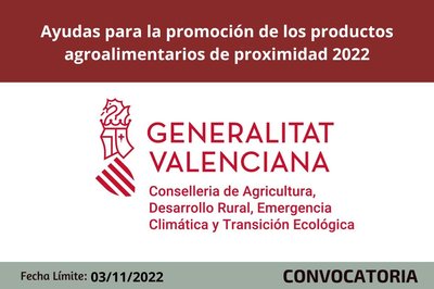 Ayudas productos de proximidad 2022 CV