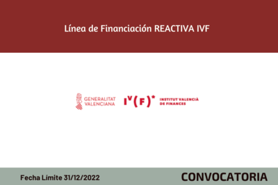 Línea de Financiación REACTIVA IVF