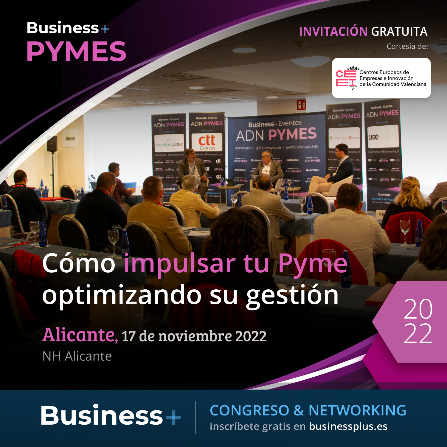Business Plus Pymes 2022 en Alicante