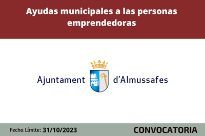 Bases reguladoras de "Ayudas municipales a las personas empendedoras"