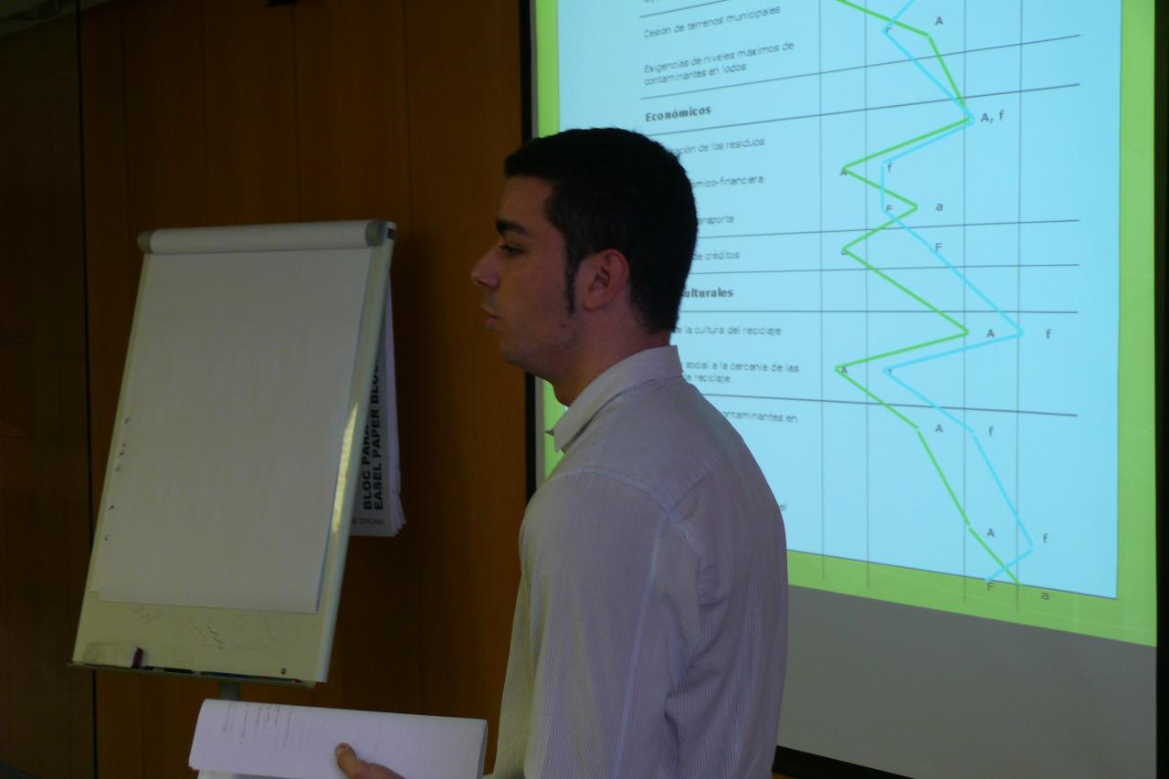 Presentaci�n de los proyectos empresariales del curso Creaci�n de Empresas Innovadoras 2011