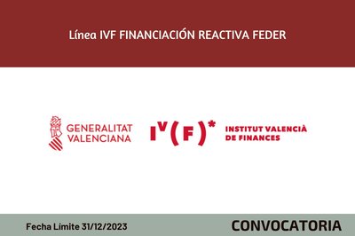 Línea IVF FINANCIACIÓN REACTIVA FEDER