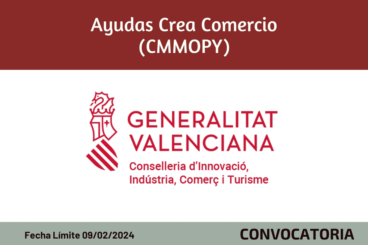 Ayudas Crea Comercio (CMMOPY)