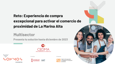 Experiencia de compra excepcional para activar el comercio de proximidad de La Marina Alta.