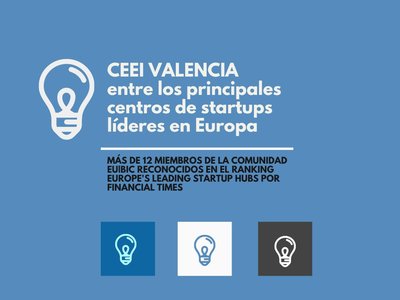CEEI Valencia entre los principales centros de startups lderes en Europa