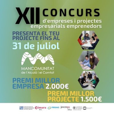 Concurso de empresas y proyectos empresariales emprendedores de la Mancomunidad de l'Alcoi i el Comtat