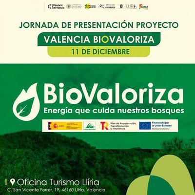 cartel jornada biovaloriza lliria 