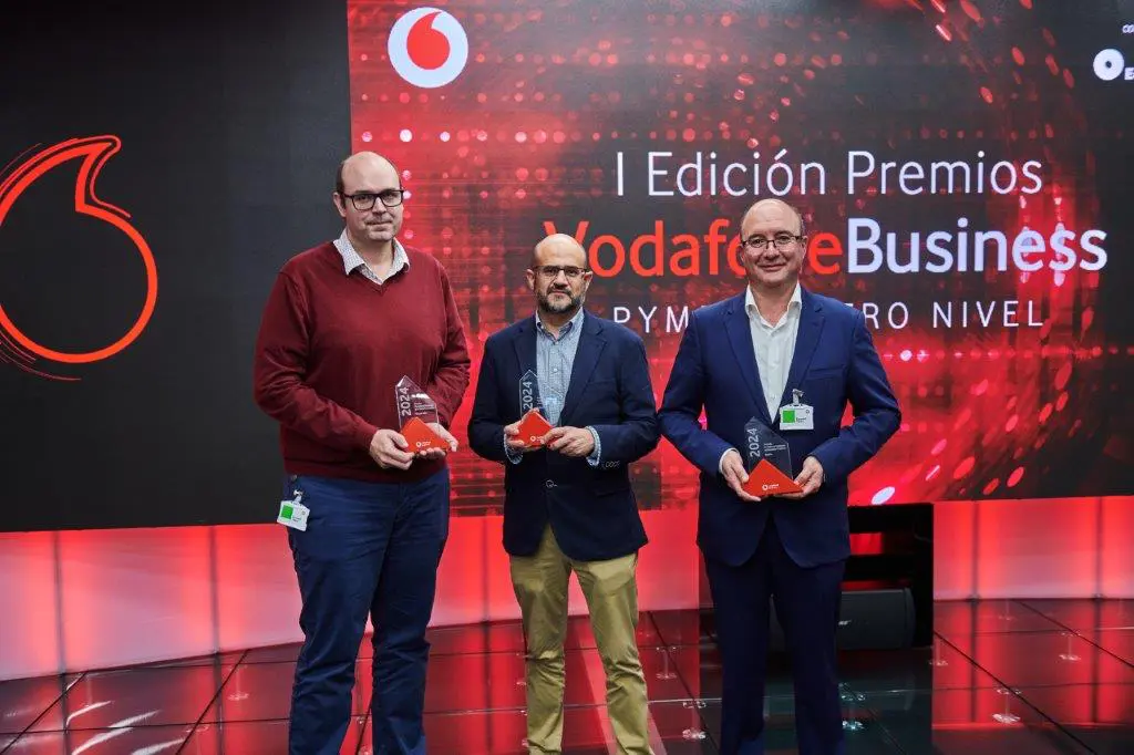 Premio de Vodafone Business Pymes a otro nivel en la categora de Innovacin