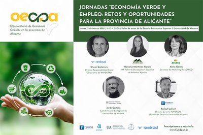 Jornadas economa verde y empleo