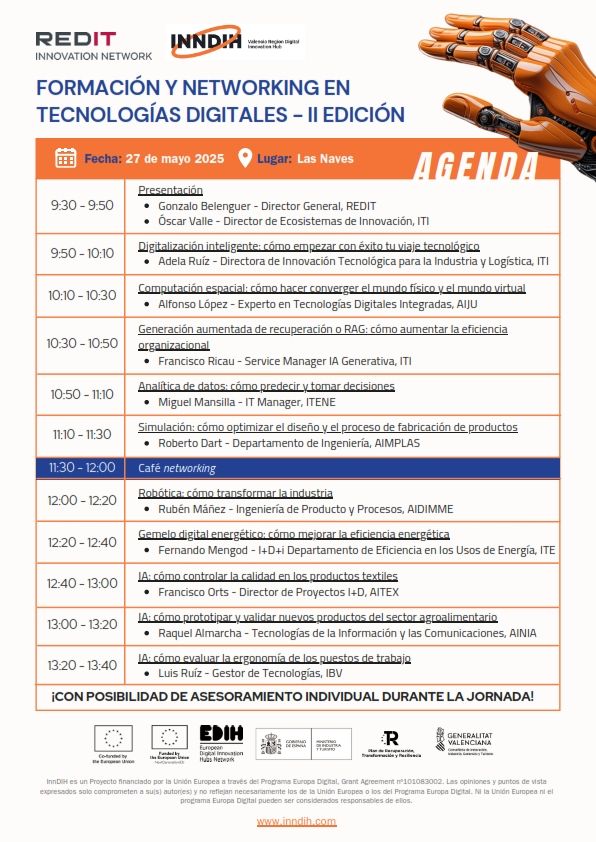 Formación y Networking en tecnologías digitales 