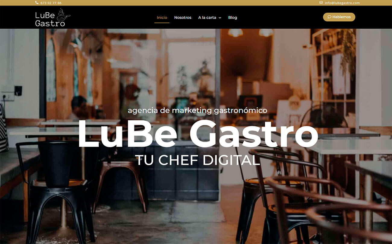 LuBe Gastro, Agencia de Marketing Gastronómico