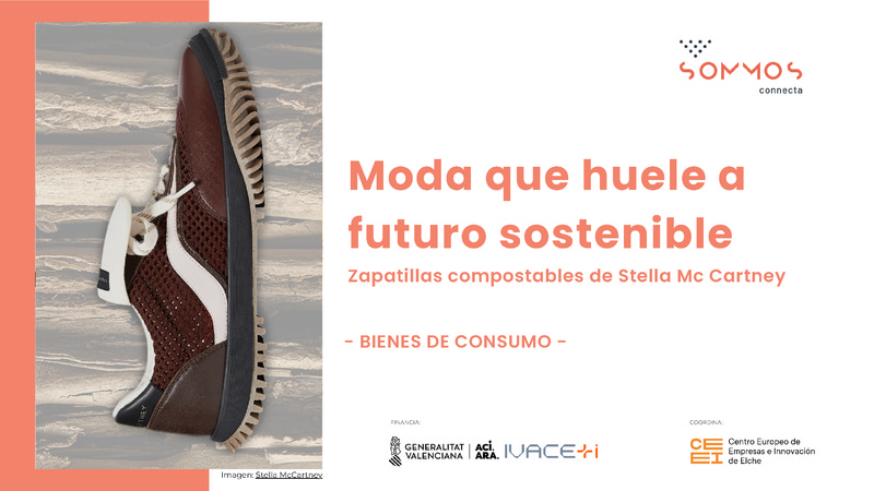 S-Wave, zapatillas con suelas hechas de BioCir Flex, bioplástico compostable