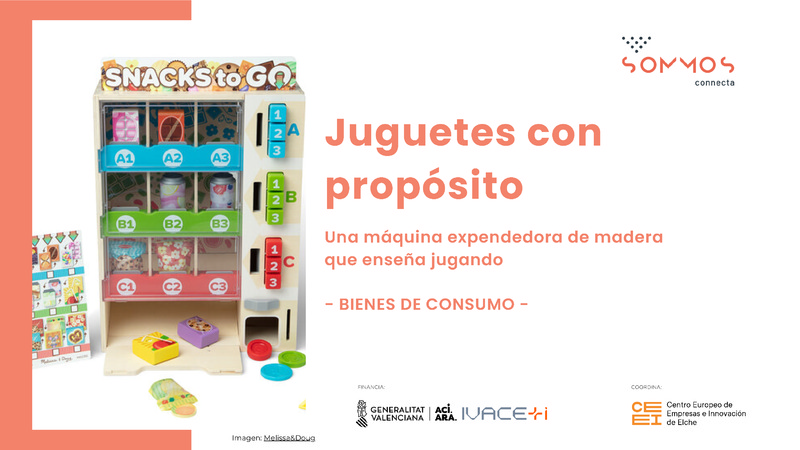 Melissa & Doug, m�quina expendedora de madera que ense�a jugando
