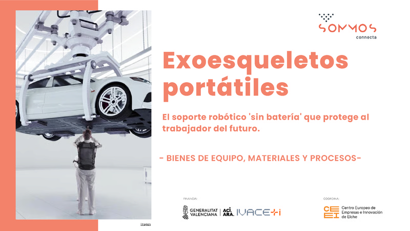 X-ble Shoulder, soporte robótico 'sin batería' que protege al trabajador del futuro