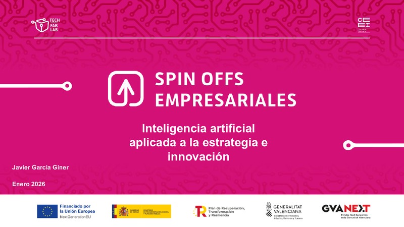 Inteligencia artificial aplicada a la estrategia y la innovaci�n