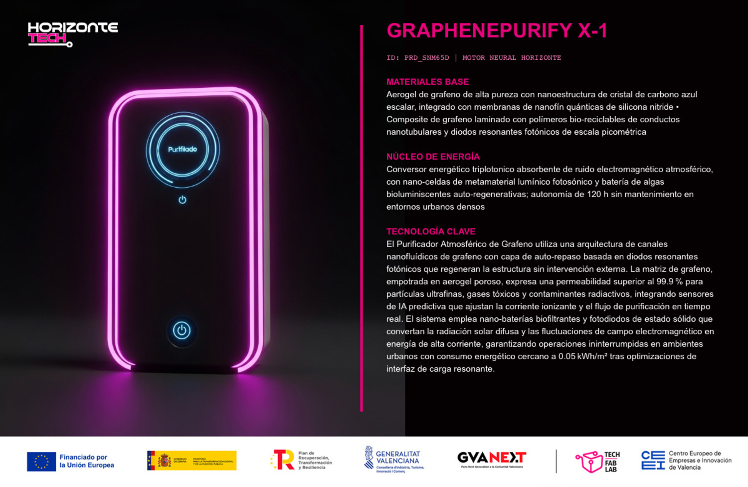 Horizonte Tech - Graphenepurify X-1[;;;][;;;]