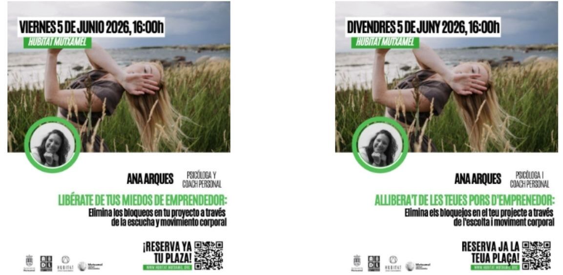 Taller: Lib�rate de tus miedos de emprendedor a trav�s del movimiento corporal