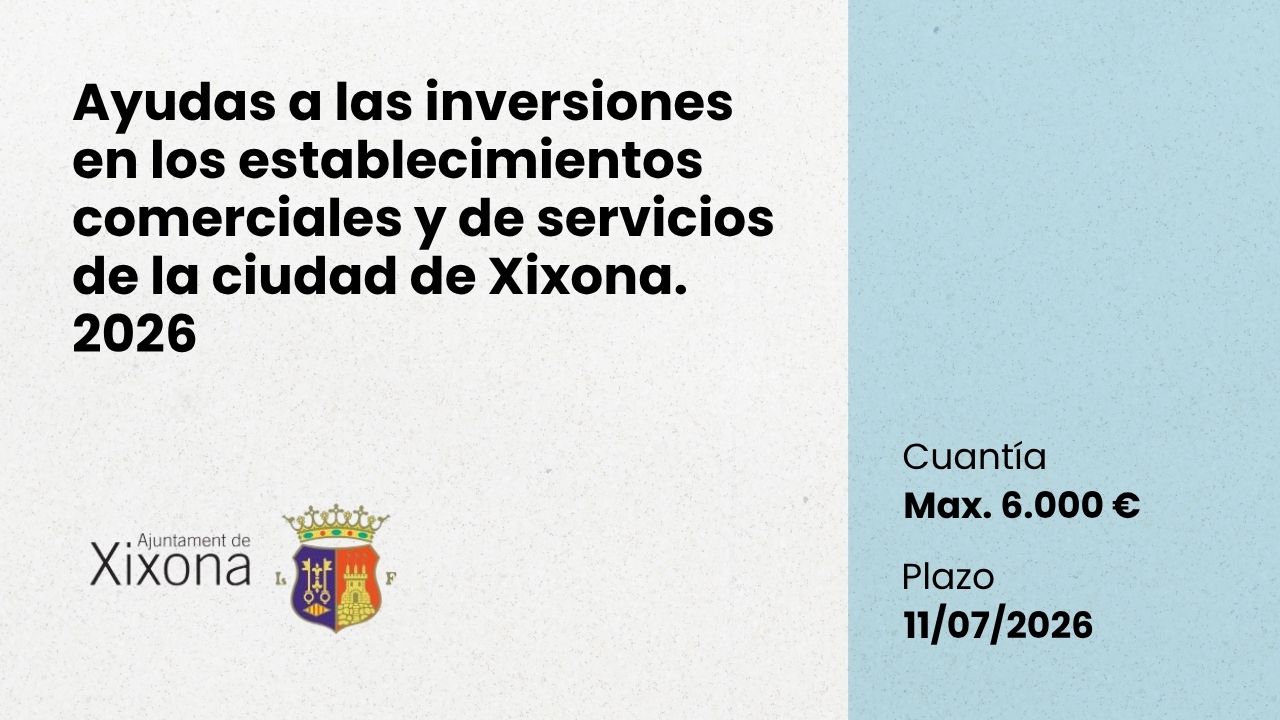 ayudas xixona
