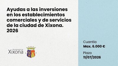 ayudas xixona