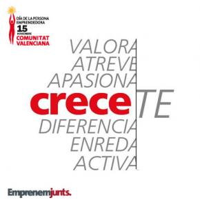 Lema-mensaje Crecete. Imagen #DPECV2012