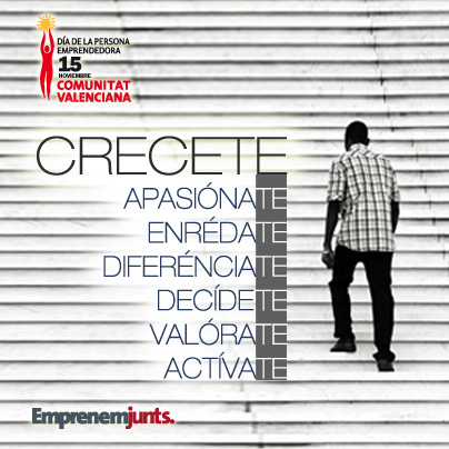 Lema-mensaje Crecete. Imagen #DPECV2012