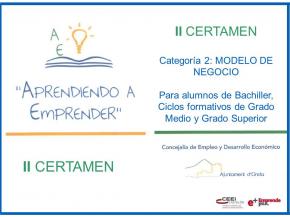 Aprendiendo a Emprender. II Categoria 2