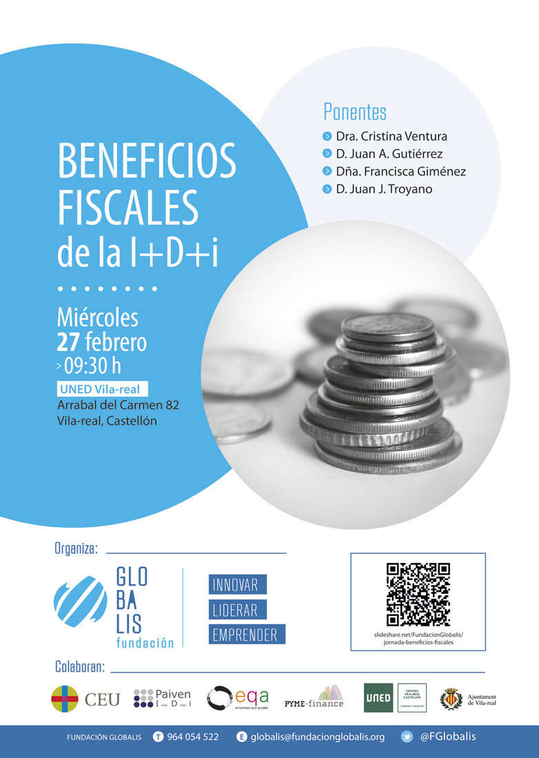 Conferencia: TODO SOBRE LOS BENEFICIOS FISCALES de la I+D+i