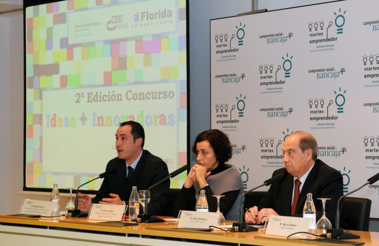 presentación concurso IDEAS + INNOVADORAS 2013 A