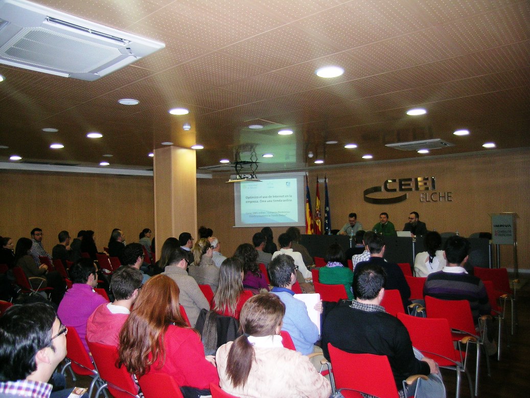 Jornada "Optimiza el uso de Internet en la empresa: Crea una tienda online" 03