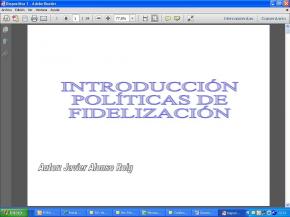 Estrategias de fidelizaci�n
