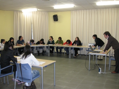 2009.Sesión IES Andreu Sempere