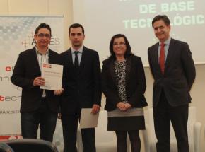 Rafael L�pez (Robotnik) en entrega premios ANCES 2013