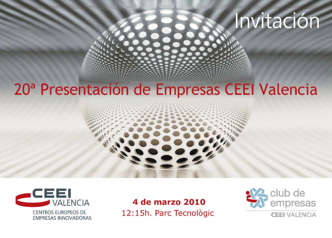 20ª Presentación de Empresas Innovadoras