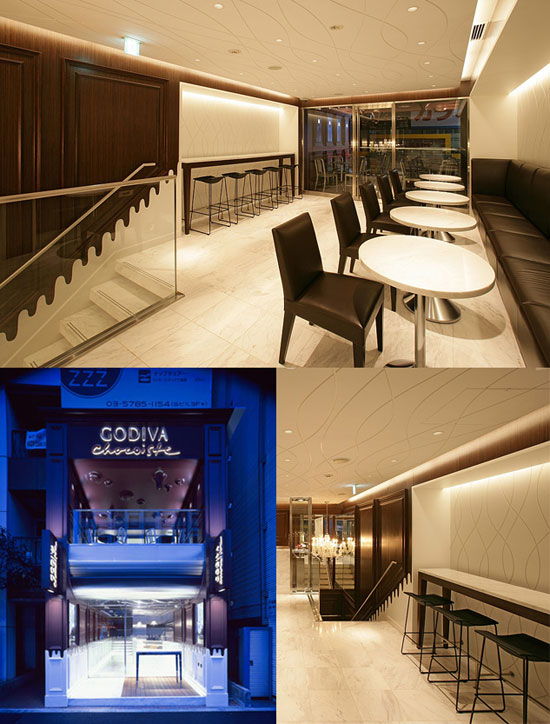 Imágen Viccarbe colabora en la decoración de la tienda de chocolate Godiva Japan