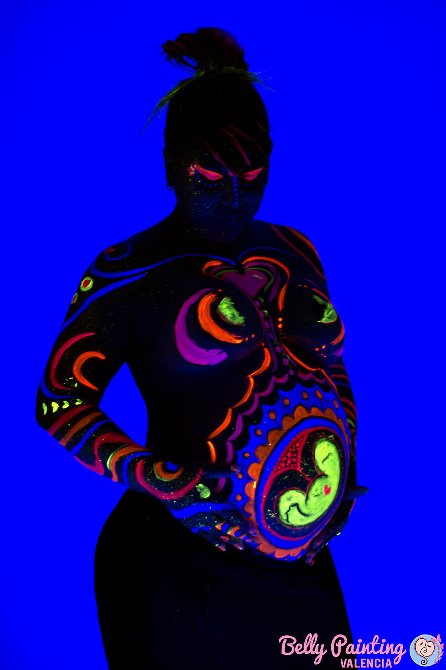 Belly Painting Mandala Ne�n