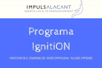 Participa al programa IgnitiON llanat per Impulsa Alicante