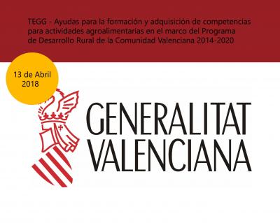 TEGG  Ayudas Desarrollo Rural Comunitat Valenciana
