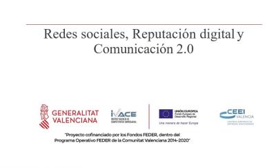 Ponencia Redes sociales, Reputacin digital y Comunicacin 2.0