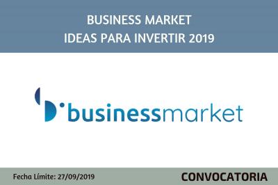 Business Market. Idees per a invertir 2019
