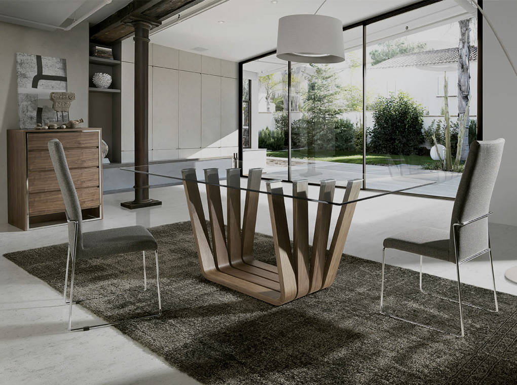 Mesas y sillas de comedor modernas