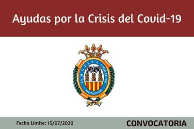 Convocatoria ayudas por la crisis del Covid 19 del ayuntamiento de Monvar