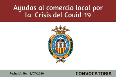 Ayudas al comercio local por CRISIS  COVID19 - Ayuntamiento de Monvar